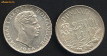 M - 25.000 LEI 1946 - MONEDA DE ARGINT VF foto