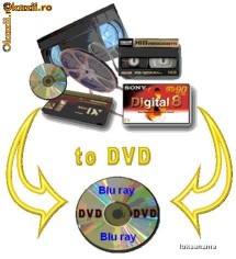 Copiez casete VHS , 8mm , HI8 , Digital8 , MiniDV pe DVD sau Blu-ray foto