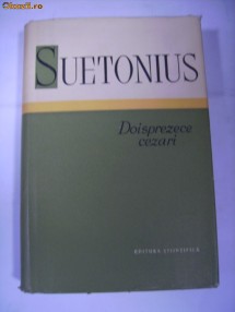 SUETONIUS  -DOISPREZECE  CEZARI foto