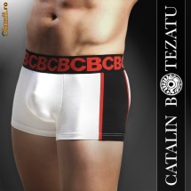 Boxeri Catalin Botezatu BCBB - Alb  [Cod: BCBB05] foto