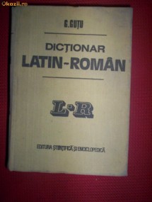 Dictionar latin-roman(cel mare)-Gh.Gutu foto