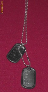 Placute de identitate (Dog Tag) foto