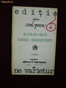 V20B  Ileana Vulpescu - Ramas-bun casei parintesti foto