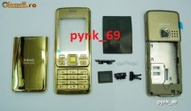 CARCASA NOKIA 6300 GOLD foto