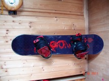 Snowboard copii Elan 112 cm cu leg. Elan foto