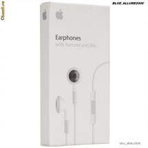 CASTI APPLE CU MICROFON SI COMENZI(TELECOMANDA)ORIGINALE-SIGILATE-MB770! foto