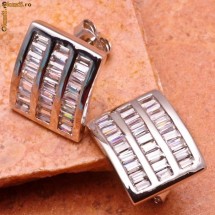 Cercei Argint .925 si Cubic Zirconiu foto