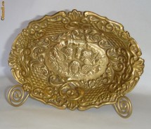 BOL VECHI DIN ALAMA DORE CU BOGATE ORNAMENTE IN STIL ROCOCO -  CENTRAL INGERASI foto
