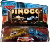 Set 2 masinute Disney Cars Tex si Fulger Mc Queen foto