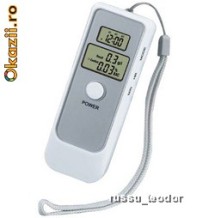 Etilotest Alcool Tester Digital Ceas Alarma Timer Cadou Ideal Alcooltest foto