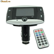 Bluetooth Stereo Hands Free cu Transmitator FM MP3 foto