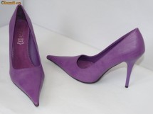 DEOSEBITI ! Pantofi femei , culoare violet, toc inalt - ( CIFA 57 PK024 purple) 40% REDUCERE foto