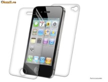 Folie de protectie iPhone 4S Fata Spate MONTAJ GRATUIT foto