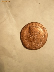 DUPONDUS ROMAN ,Imp.ANTONINUS PIUS , bronz foto
