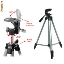 TREPIED PENTRU APARATE FOTO / VIDEO INALTIME MAX 146 CM foto