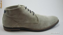 BOTINE CASUAL BARBATI PIELE INTOARSA MODEL20011,IMPORT ITALIA,LIVRARE GRATUITA foto