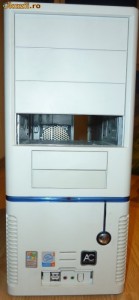Carcasa ATX miditower cu front USB si audio foto