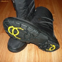 Ghete / bocanci de munte, trekking, outdoor, EVEREST, marimea 42, stare excelenta, sistem anti-alunecare pe gheata !!! foto