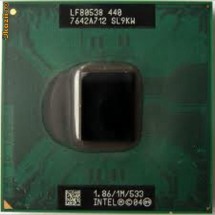 Procesor laptop folosit Intel Celeron M 440 SL9KW 1,86Ghz foto