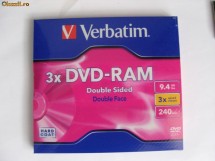 Discuri DVD-RAM Verbatim, Double Face, tip cartus foto