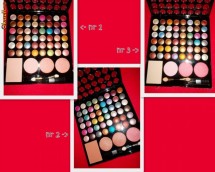TRUSA DE MACHIAJ + CADOU - MAKE UP RPOFESIONAL - FARDURI PT PLEOAPE + BLUSH - 48 NUANTE + 4 BLUSH foto