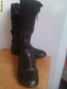 VAND CIZME GEOX DIN PIELE MARIMEA 29 LUNGIME TALPIC 19cm foto