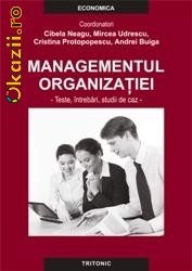 Managementul organizatiei. Teste, intrebari, studii de caz - 100687 foto