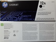 CARTUS TONER HP Q2612A ORIGINAL, SIGILAT foto