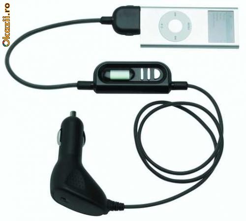 NexxTech FM Transmitator/Charger - Apple iPod foto mare