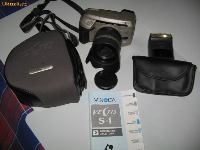 VAND APARAT FOTO CU FILM MINOLTA VECTIS S-1,OFERTA foto mare