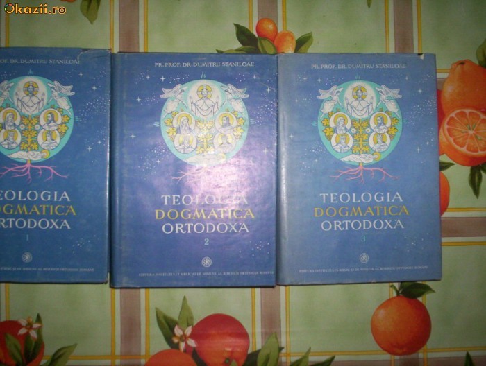 Dumitru Staniloae-TEOLOGIA DOGMATICA ORTODOXA(3volume) foto mare