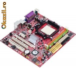 Placa de baza K9VGM-V, DDR2, PCI-E, Video Integrat, socket AM2 foto mare