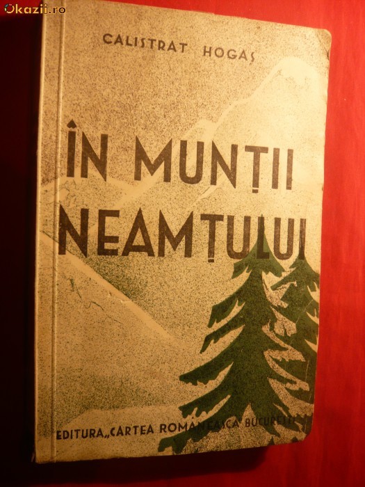 CALISTRAT HOGAS - IN MUNTII NEAMTULUI - 1934 foto mare