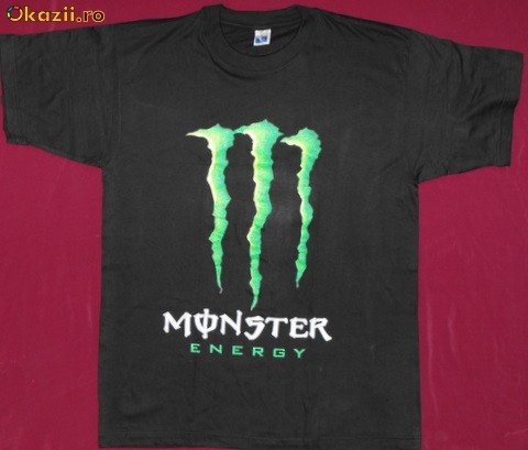 Tricou Monster Energy foto mare