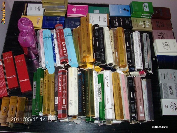 PARFUMURI FIOLE 35 ML GUCCI,ARMANI,1 MILLION,LADY MILLION ETC foto mare