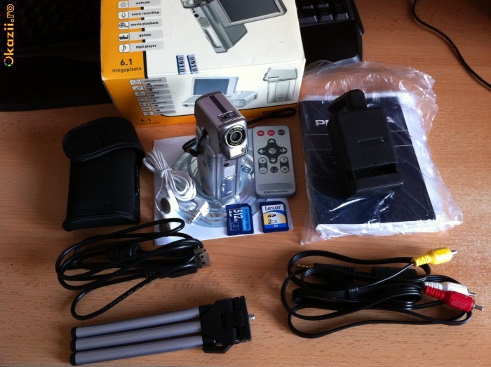 PRAKTICA DVC 6.1 Camera foto multifunctionala, noua, nefolosita, pachet complet foto mare