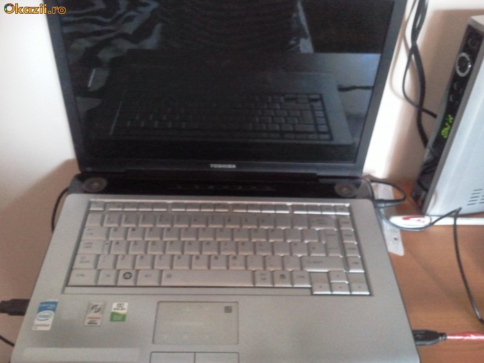 LAPTOP TOSHIBA SATELLITE A200/schimb DOAR CU IPHONE 4. foto mare