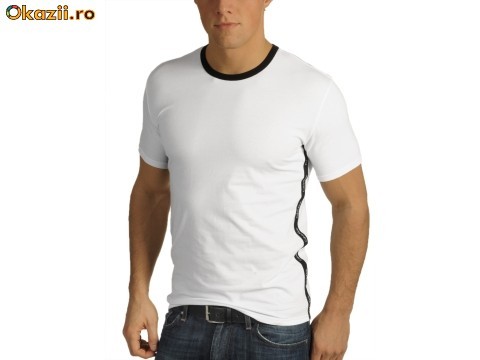 Tricou barbat Calvin Klein Blk - tricou original foto mare