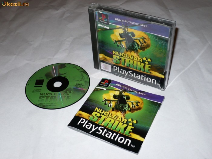 Joc Sony Playstation 1 - PS1 - PS ONE - Nuclear Strike foto mare