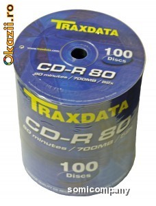 CD-R TRAXDATA SHRINK 100 foto mare