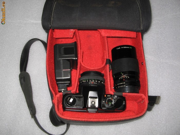 VAND AP FOTO FUJI STX-2 CU 2 OBIECTIVE,GEANTA SI BLITZ foto mare