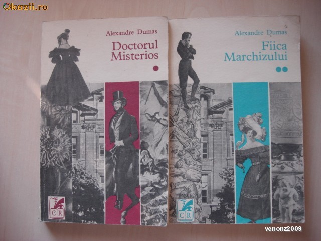 ALEXANDRE DUMAS - DOCTORUL MISTERIOS 2 volume foto mare