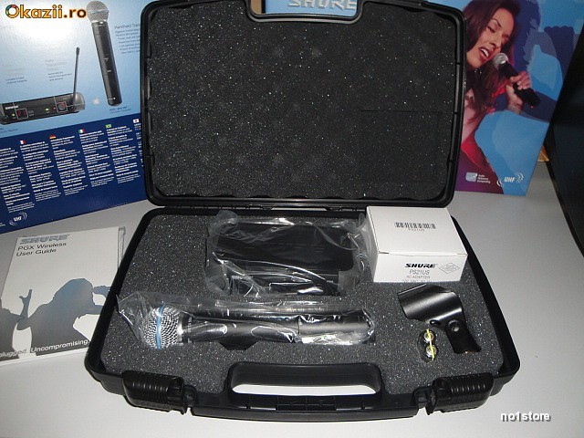 SHURE PGX24 SM58 foto mare