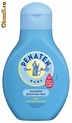 Penaten (Johnson&Johnson) - Sampon cu musetel pt. bebe NO MORE TEARS Germania 250ml foto mare