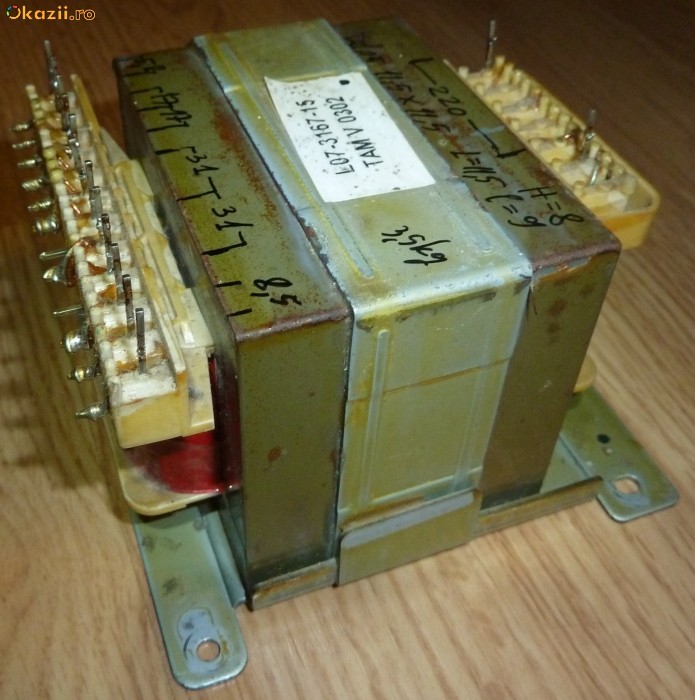 Transformator puternic 2x31V / 350VA foto mare