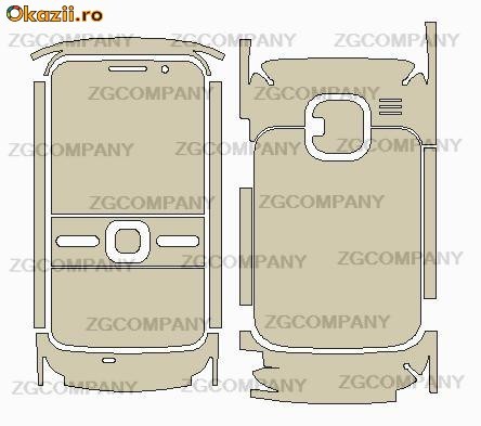 NOKIA E5 Folie Skinz , profesionala , protectie , invizibila , full body , carcasa , ecran , laterale , spate , folie telefon , tableta foto mare