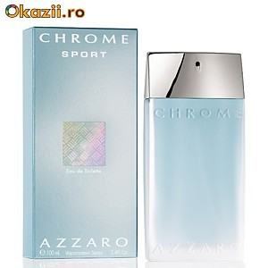 Azzaro Chrome Sport 50 ml EDT pentru barbati foto mare