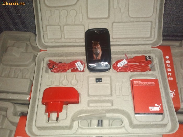 Sagem Puma Noi Sigilate GPS, camera 3.2mp flash ,3G ,incarcare solara, 2gb sd card,touchscreen!!!!!!Poze Reale!Super Pret! foto mare