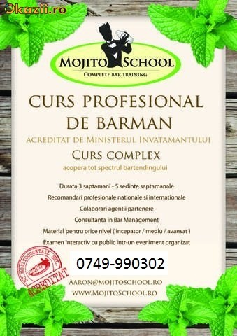 curs de barmani foto mare