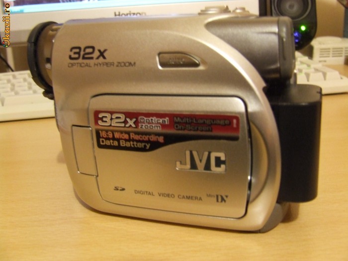CAMERA VIDEO JVC GR-D360E mini DV CA NOUA + BONUS foto mare